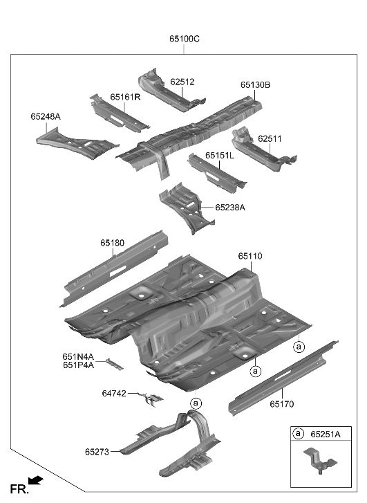 Hyundai 64375-T1000 BRACKET