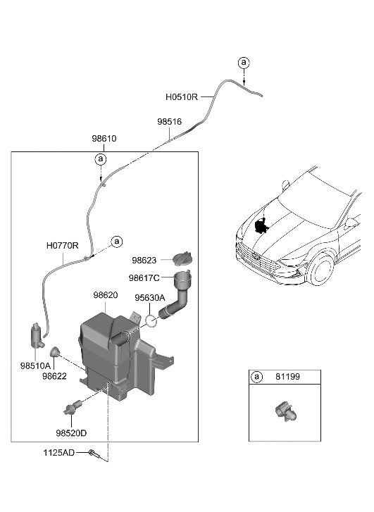 Hyundai 17925-04051 Hose