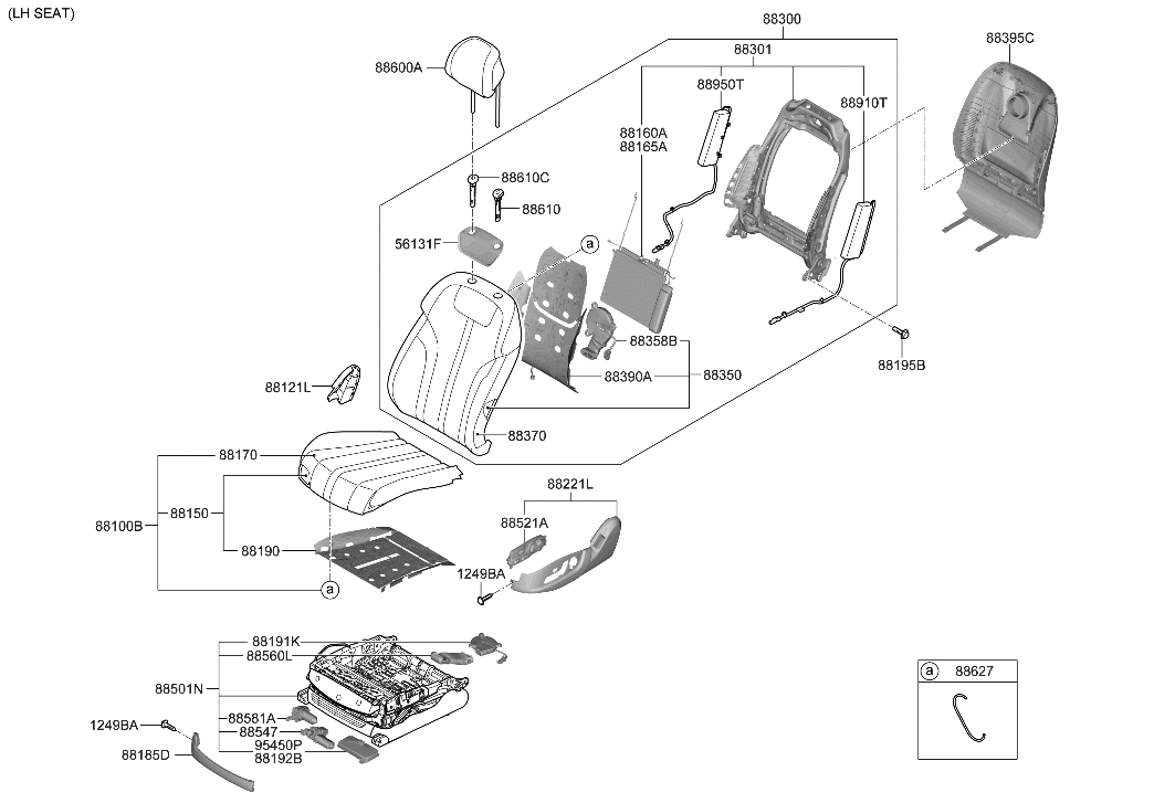 Hyundai 95450-AR120 UNIT ASSY-MEMORY POWER SEAT