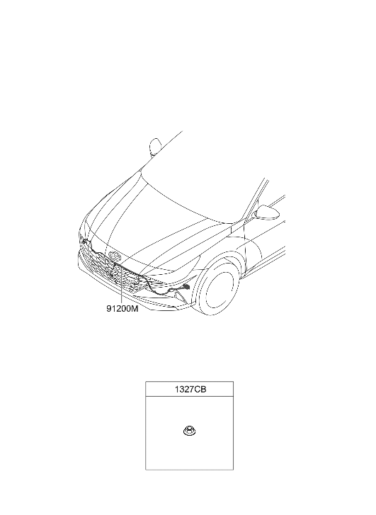 Hyundai 91840-AA060 Wiring Assembly-Fem