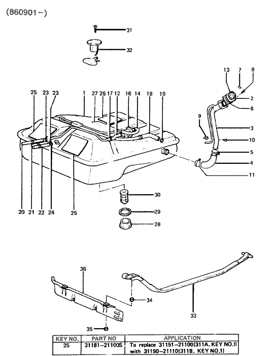Hyundai 94460-21501 Fuel Pump Sender Assembly