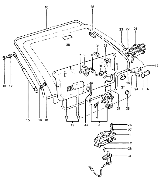 Hyundai 81750-21100-DT Panel Assembly-Tail Gate Trim