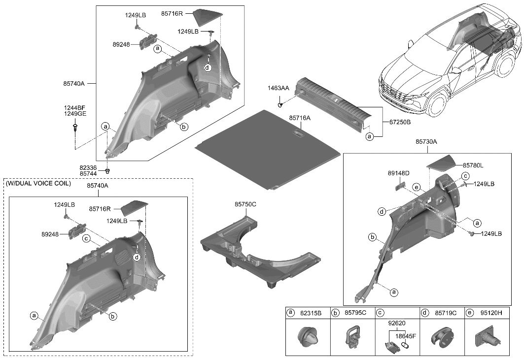 Hyundai 85747-CW100-NNB Tray-Lugg Side,RH