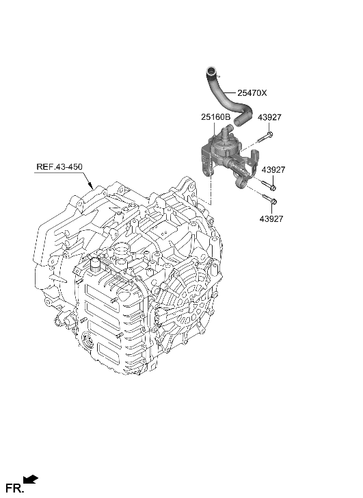 Hyundai 25160-2MHX1 AEWP ASSY