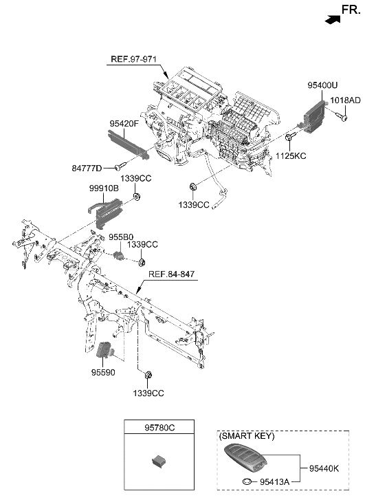 Hyundai 95400-CL960 Unit Assembly-IBU