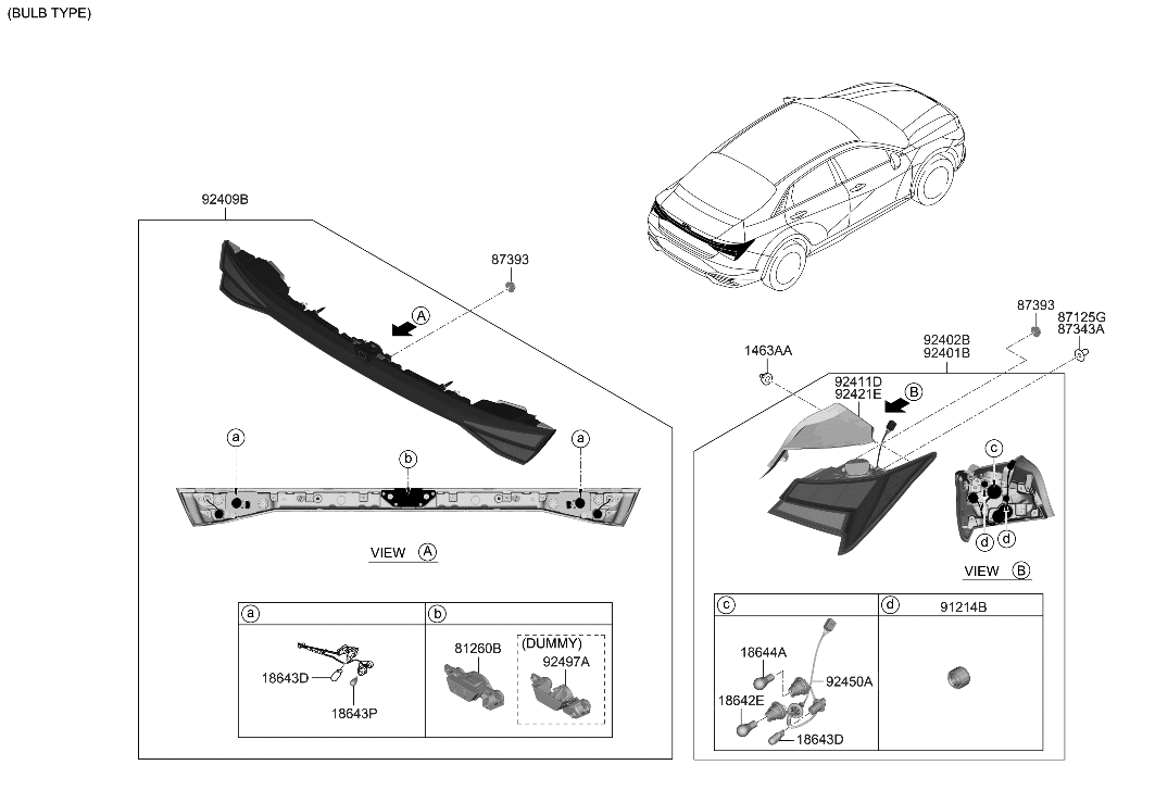 Hyundai 92497-AB000 Dummy Cover-Center GARNISH