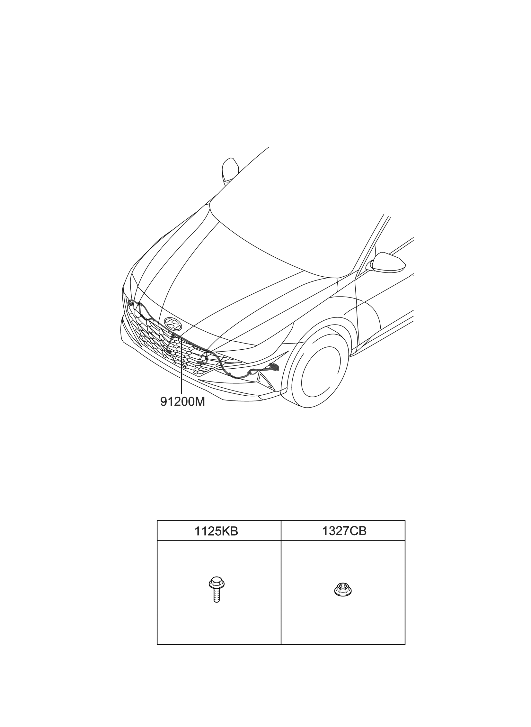 Hyundai 91840-AB010 Wiring Assembly-Fem