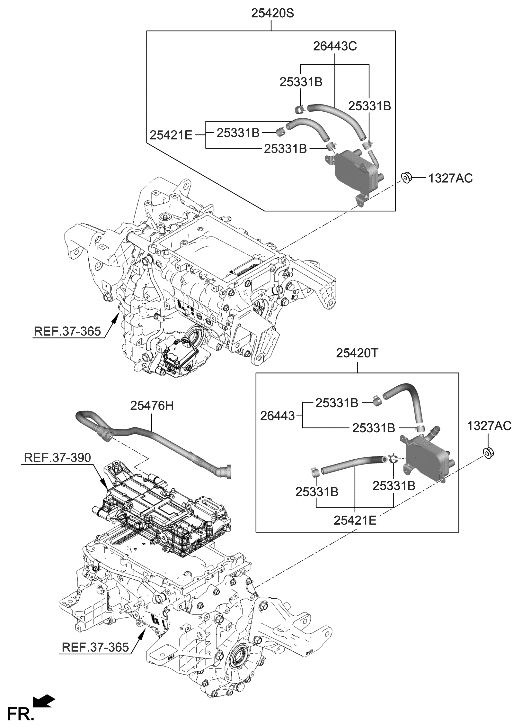 Hyundai 25477-JI100 TUBE-RETURN