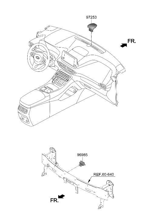 Hyundai 97253-G3300-NNB SENSOR-PHOTO