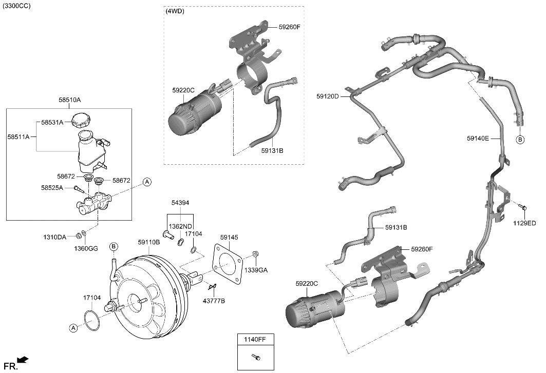 Hyundai 58531-D9000 Cap Assembly-Reservoir