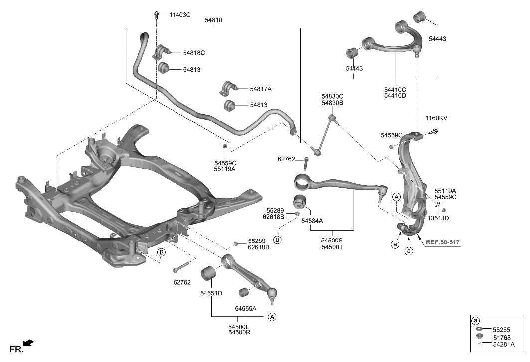 Hyundai 54813-T6000 BUSH-STABILIZER BAR