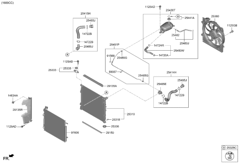 2023 Hyundai Sonata Engine Cooling System Diagram 3