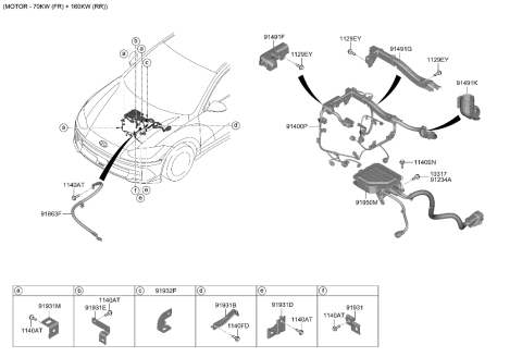 2023 Hyundai Ioniq 6 Control Wiring Diagram 2