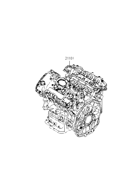 Sub Engine - 2023 Hyundai Palisade