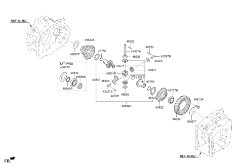 2023 Hyundai Palisade Transaxle Gear - Auto Diagram 2