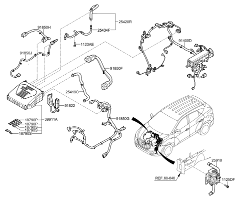 2017 Hyundai Tucson Fuel Cell System Diagram 5