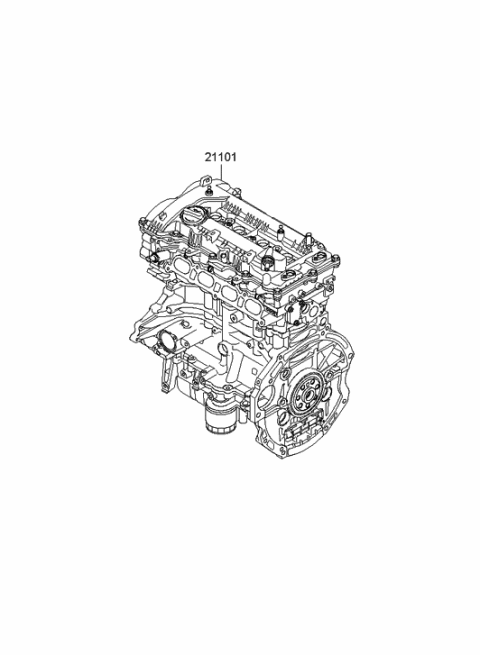 2012 Hyundai Elantra Sub Engine Diagram