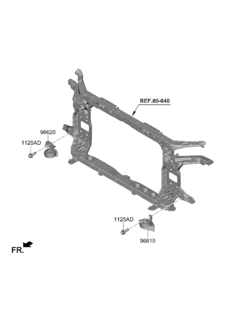 2023 Hyundai Tucson Horn Diagram