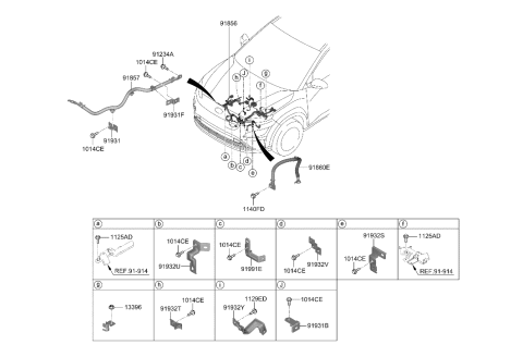 2022 Hyundai Kona Electric Miscellaneous Wiring Diagram 1