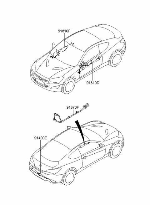 2014 Hyundai Genesis Coupe Miscellaneous Wiring Diagram