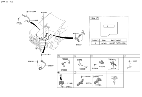 2020 Hyundai Elantra Miscellaneous Wiring Diagram 2
