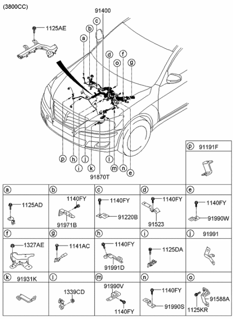 2011 Hyundai Genesis Control Wiring Diagram 1