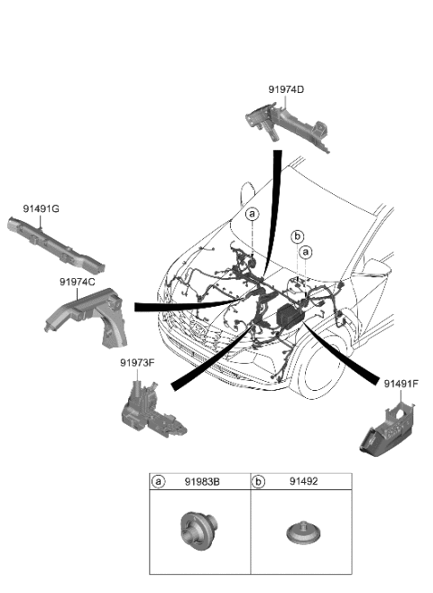 2022 Hyundai Tucson Control Wiring Diagram