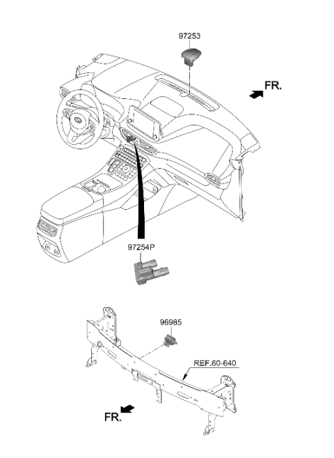 2023 Hyundai Santa Fe Hybrid Heater System-Heater Control Diagram