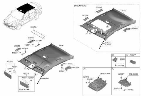 2012 Hyundai Accent HOLDER -BULB Diagram for 92827-AB000