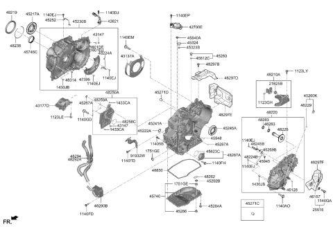 2012 Hyundai Accent HOSE-COOLER Diagram for 48292-2H331