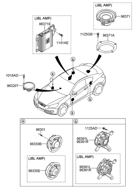 2011 Hyundai Genesis Coupe Speaker Diagram