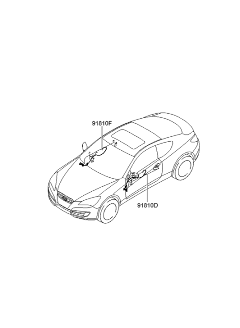 2012 Hyundai Genesis Coupe Miscellaneous Wiring Diagram 1