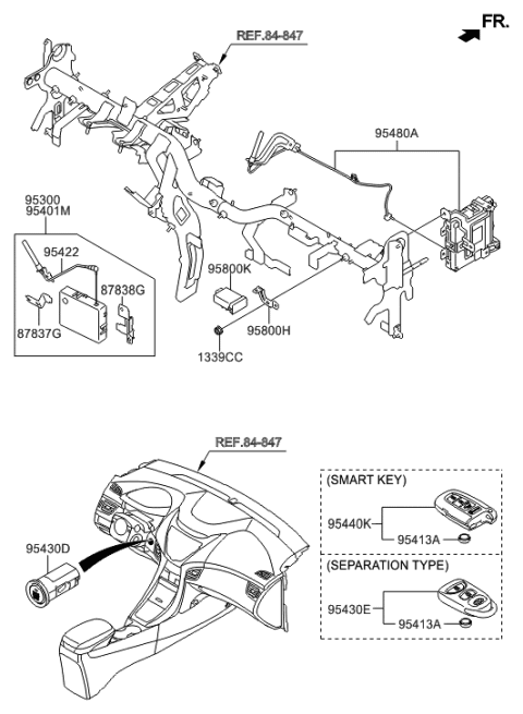 2011 Hyundai Elantra Relay & Module Diagram 3