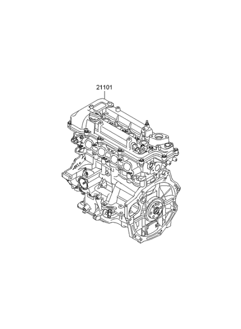 2012 Hyundai Veloster Sub Engine Diagram