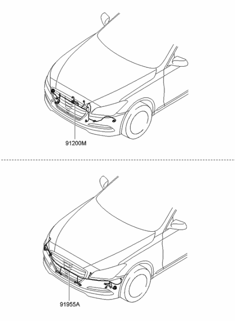 2015 Hyundai Genesis Miscellaneous Wiring Diagram 2