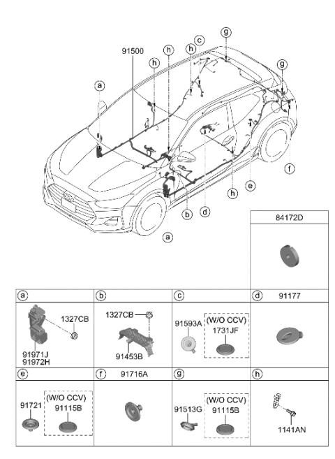 2020 Hyundai Veloster N Floor Wiring Diagram