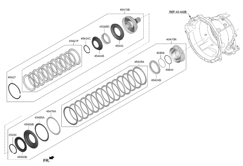 2022 Hyundai Genesis G70 Transaxle Clutch - Auto Diagram 3