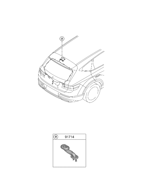 2022 Hyundai Genesis GV80 Door Wiring Diagram 2