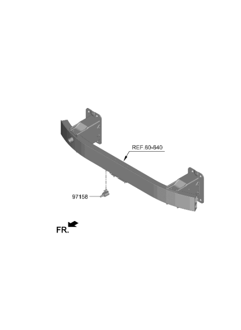 2023 Hyundai Genesis GV80 Heater System-Heater Control Diagram