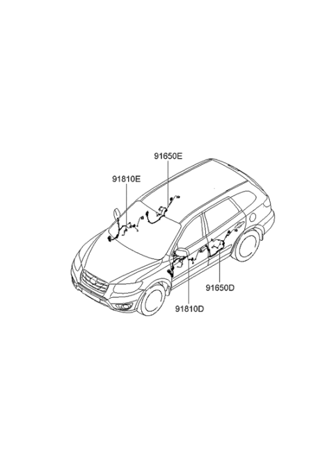 2012 Hyundai Santa Fe Miscellaneous Wiring Diagram