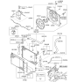 Diagram for Hyundai Elantra Air Deflector - 29135-2H000