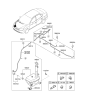 Diagram for Hyundai Elantra Windshield Washer Nozzle - 98630-2H500