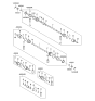 Diagram for 2010 Hyundai Elantra Axle Shaft - 49501-2H112