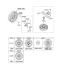 Diagram for 2007 Hyundai Elantra TPMS Sensor - 52933-2G200