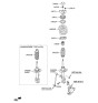 Diagram for 2014 Hyundai Tucson Shock Absorber - 54661-2S660