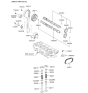 Diagram for Hyundai Accent Camshaft - 24100-26600
