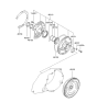 Diagram for 2004 Hyundai Accent Torque Converter - 45100-36400