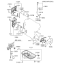 Diagram for Hyundai Accent Dipstick Tube - 26612-22601