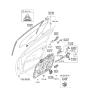 Diagram for Hyundai Elantra GT Door Latch Assembly - 81310-A5000