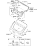Diagram for Hyundai Elantra GT Tailgate Lock - 81230-A5000